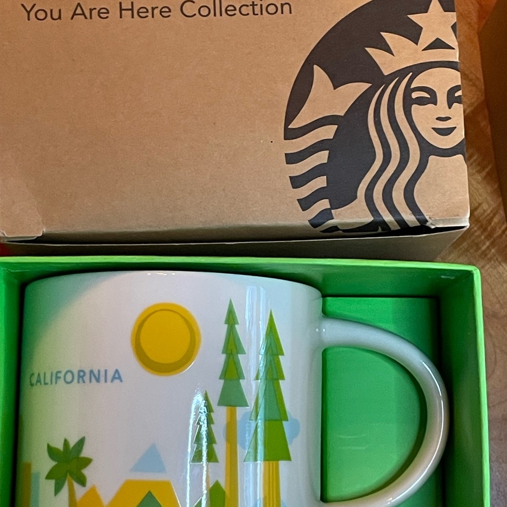 Starbucks “You are here” California Mug